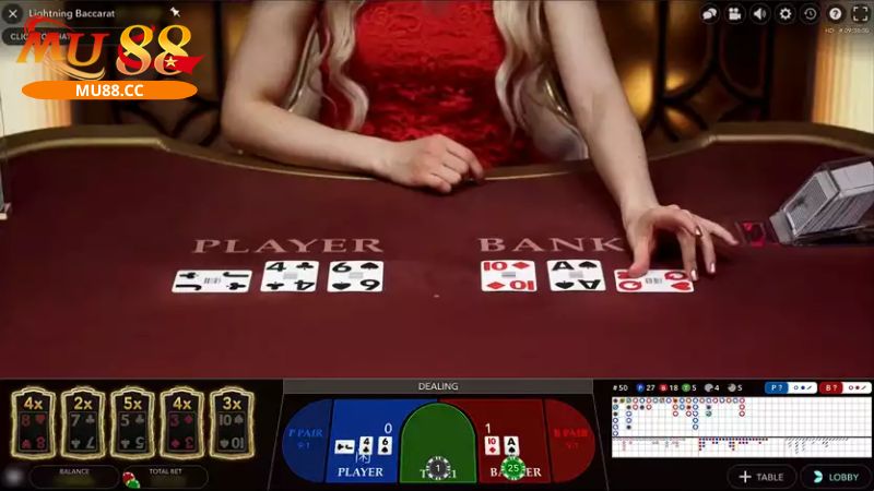 Cách chơi Baccarat đơn giản